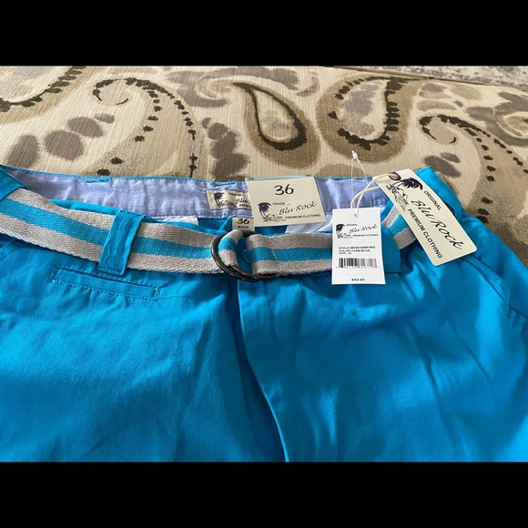 Men’s Shorts -Size 36 Blu Rock - Picture 3 of 5